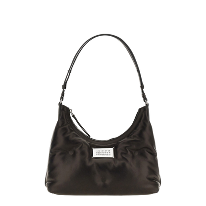 Glam Slam Small Lambskin Hobo Bag - Black - Image 2