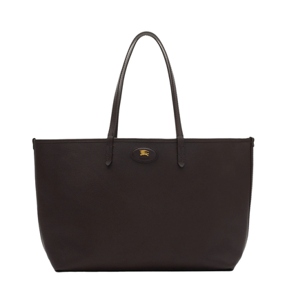 Bloomsbury Medium Calfskin Tote - Peat Brown / Sand - Image 1