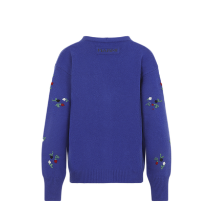 Embroidered Floral Cardigan - Image 4