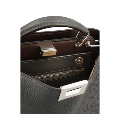 Peekaboo ISeeU Medium Satchel Bag Gray - Image 4