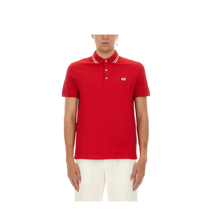 Polo Shirt With Signature Vlogo - Image 1
