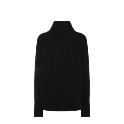 Black Turtleneck Sweater - Image 4