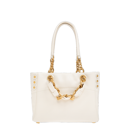 Small 1945 Soft Tote Bag in Crackled Calfskin - Image 3