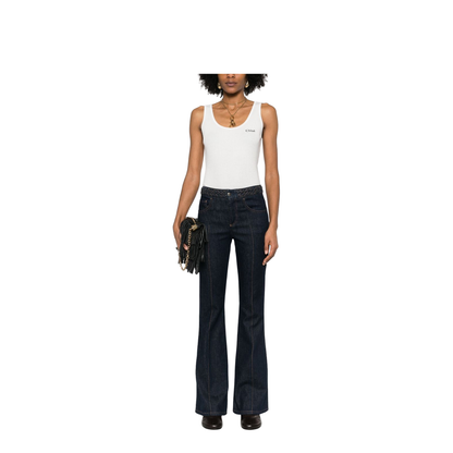 Logo Tank Top in Jersey - Image 5