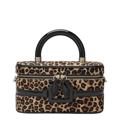Belle Vivier Mini Haircalf Vanity Bag - Multicolor - Image 1