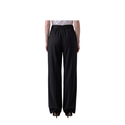 Editto Wool Trousers with Belt - Image 2