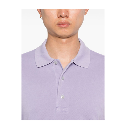 Lyocell Piquet Polo Shirt - Image 4