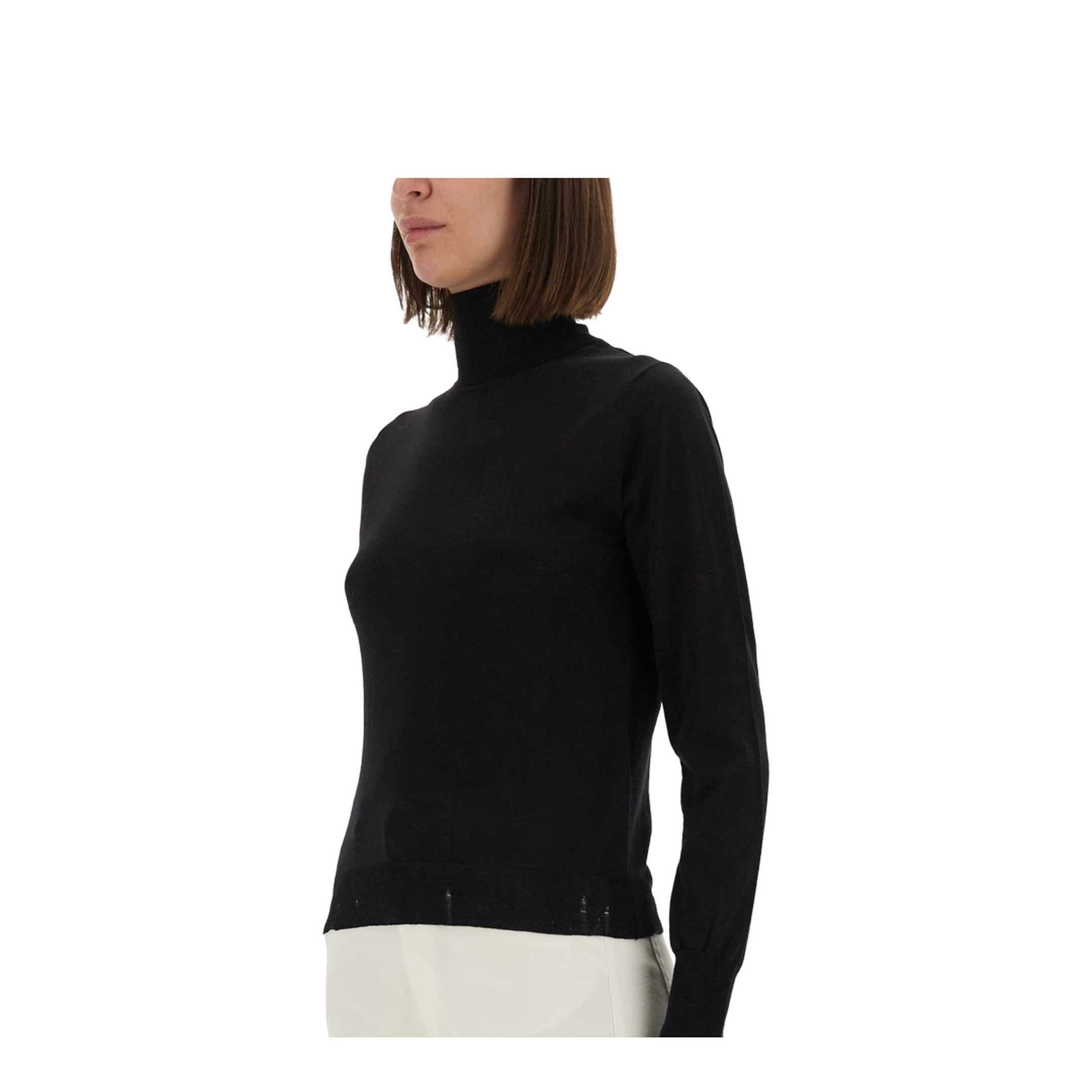 Worn Effect Wool Sweater - Image 4
