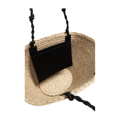 Tangle Small Woven Tech Bucket Bag - Blue - Image 4