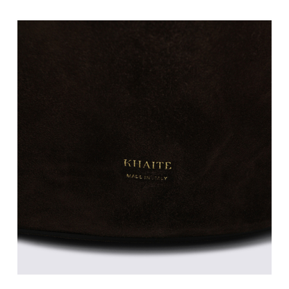 Lotus Small Suede Tote - Cedar - Image 8