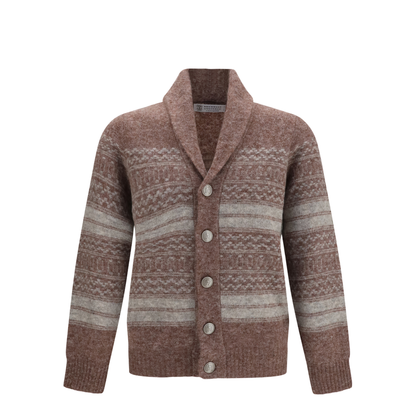 V-neck Button Cardigan - Image 1