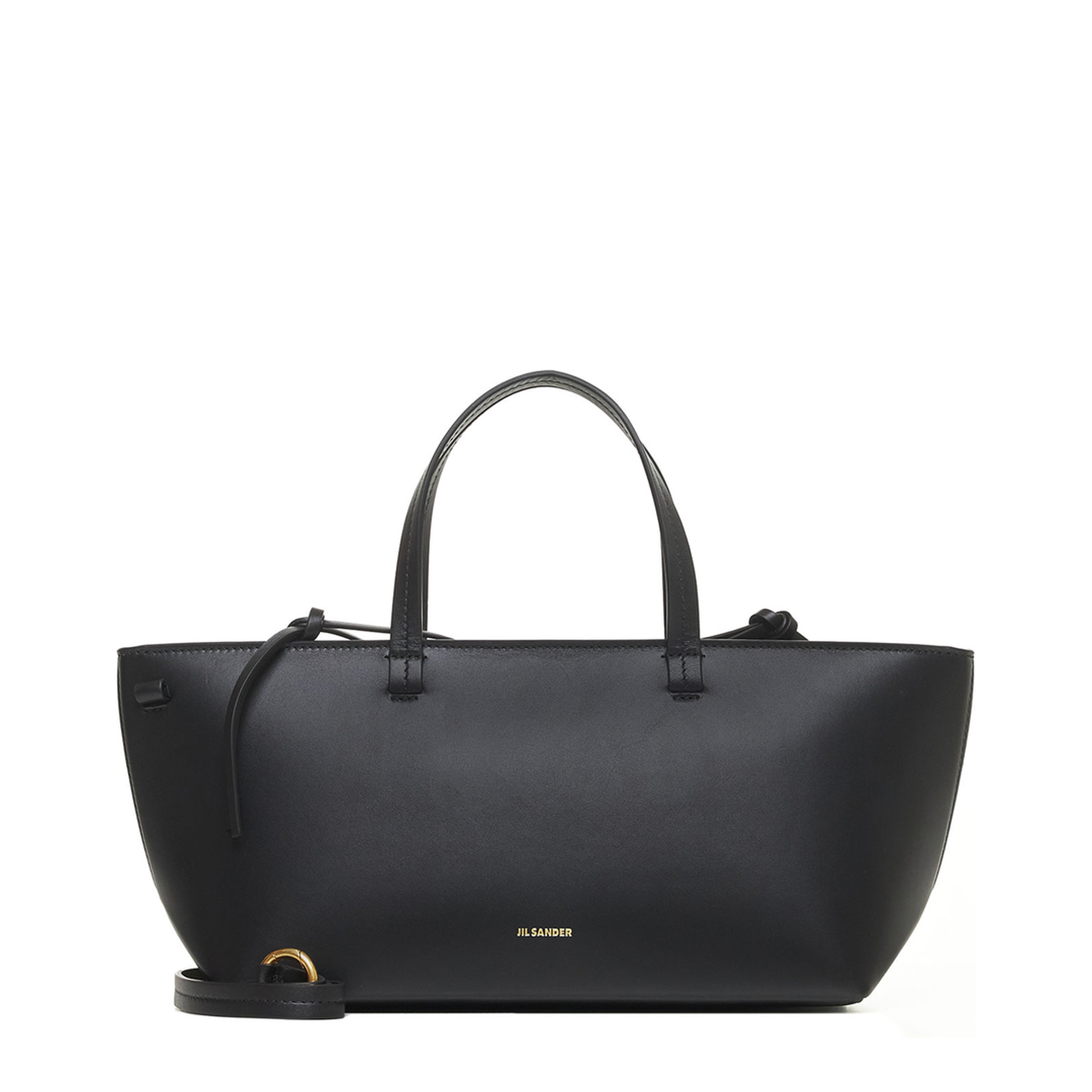 Bateau Black Leather Seal Bag - Image 1