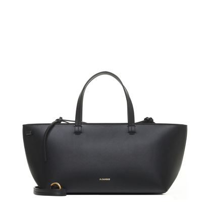 Bateau Black Leather Seal Bag - Image 1