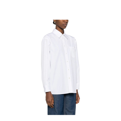 Chest-Pocket Cotton Shirt - Image 4