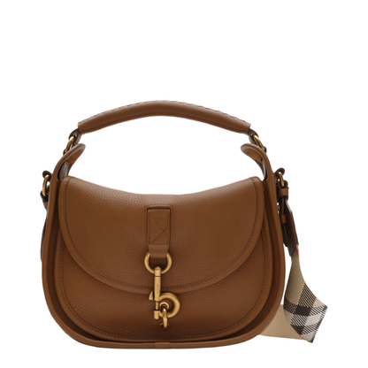 B Clip Small Calf Leather Messenger Bag - Hazel - Image 1