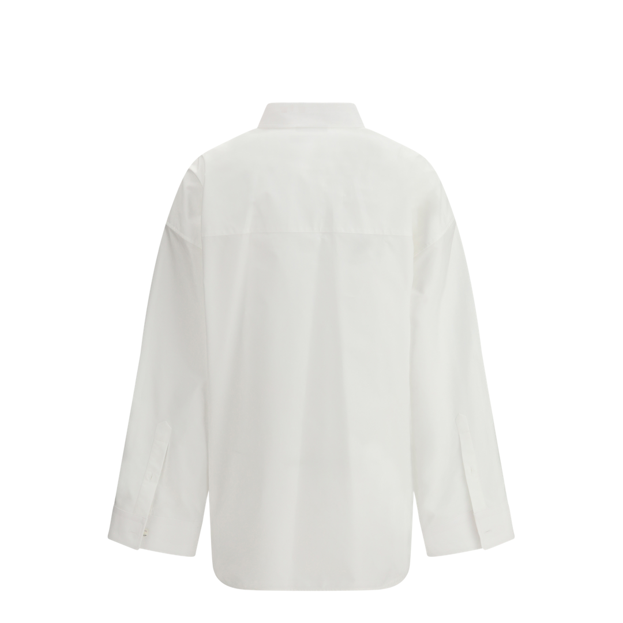 Lace-up Cotton Shirt - Image 2