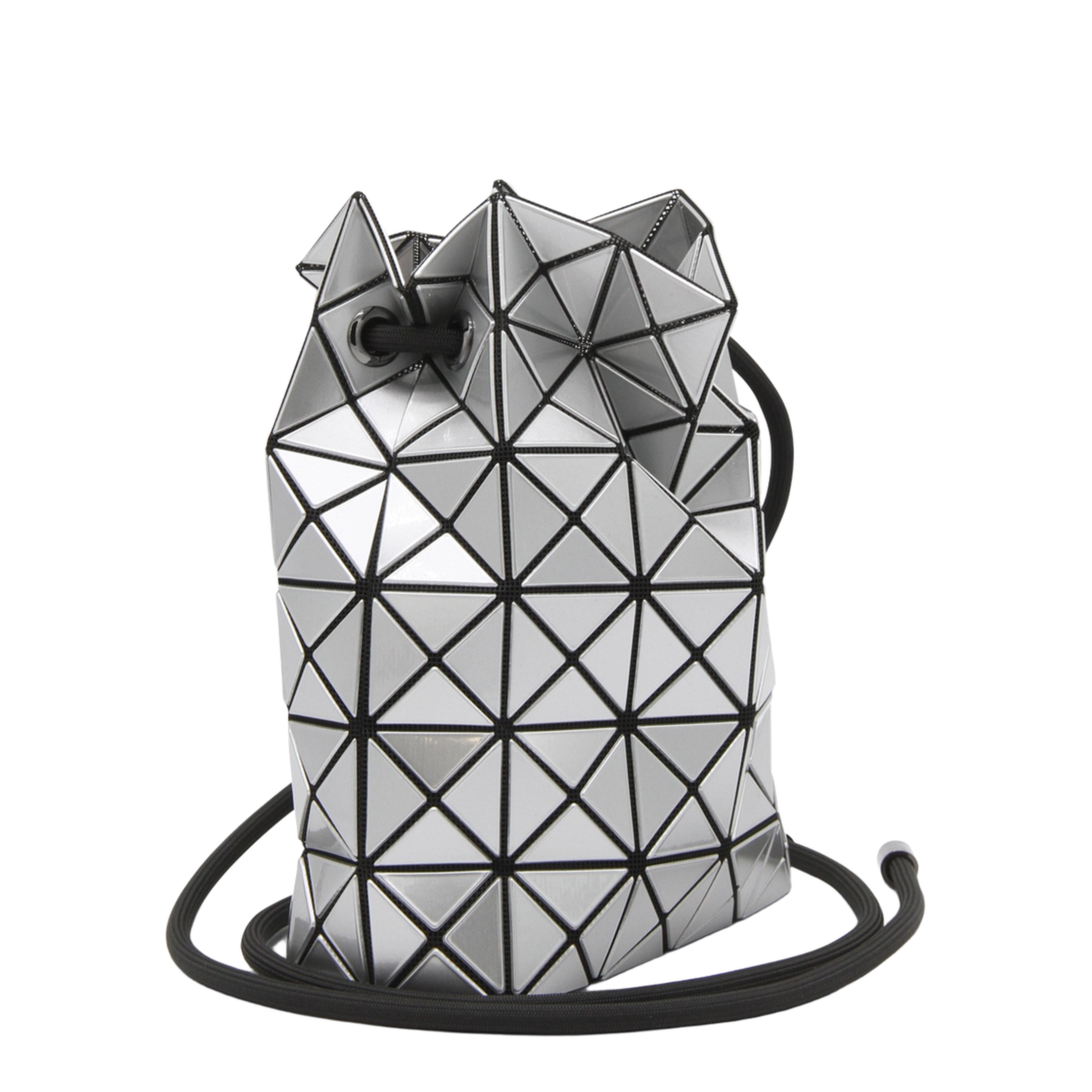 WRING PVC Bucket Bag - Silver (no.91) - Image 2