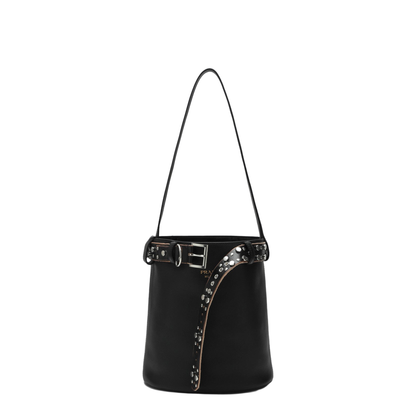 Bucket Bag with Studded Belt - Image 1