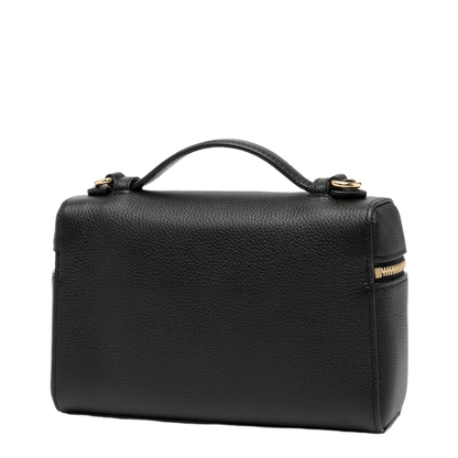 Romy Slim Top Handle Bag - Black - Image 3