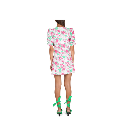 3D Jacquard Mini Dress - Image 3