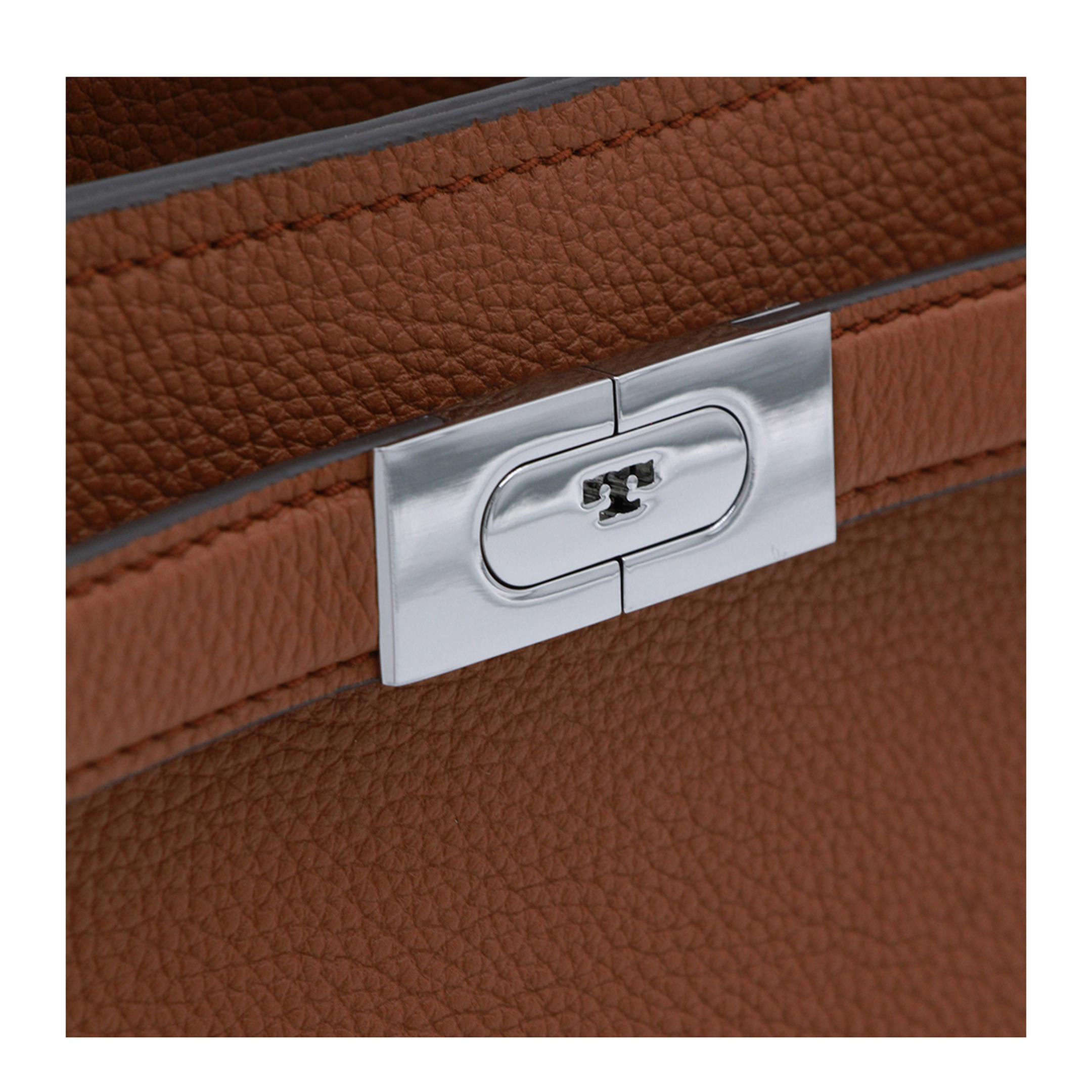 Lee Radziwill Small Leather Handbag - Image 8