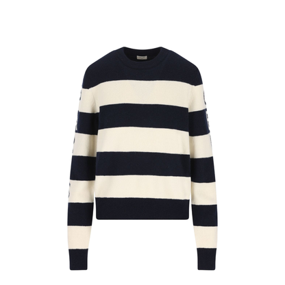 Striped wool sweater - Image 1