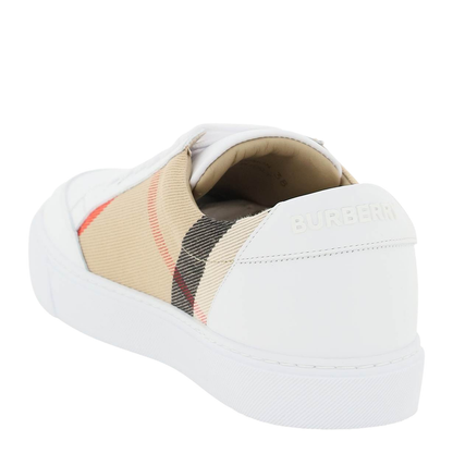 House Check Low Top Optic White Archive Beige - Image 3