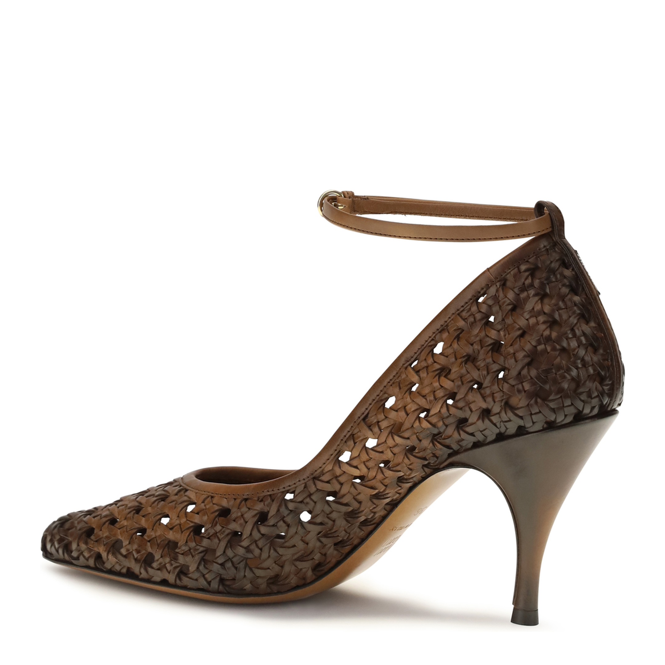 Woven Leather Pumps - Image 3