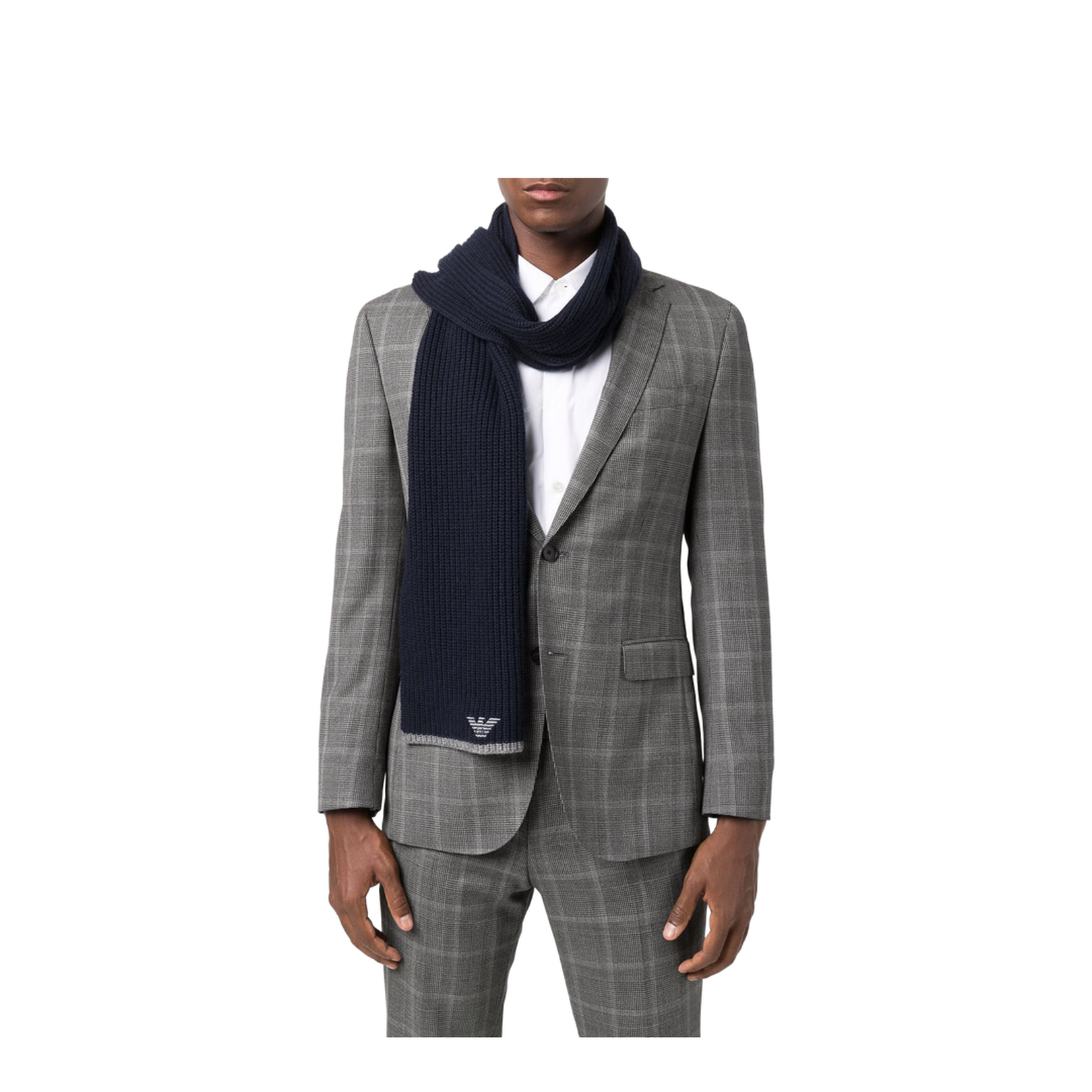 Scarf and Beanie Set Blue - Image 2