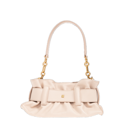 Anthem Calfskin Shoulder Bag - Beige - Image 4