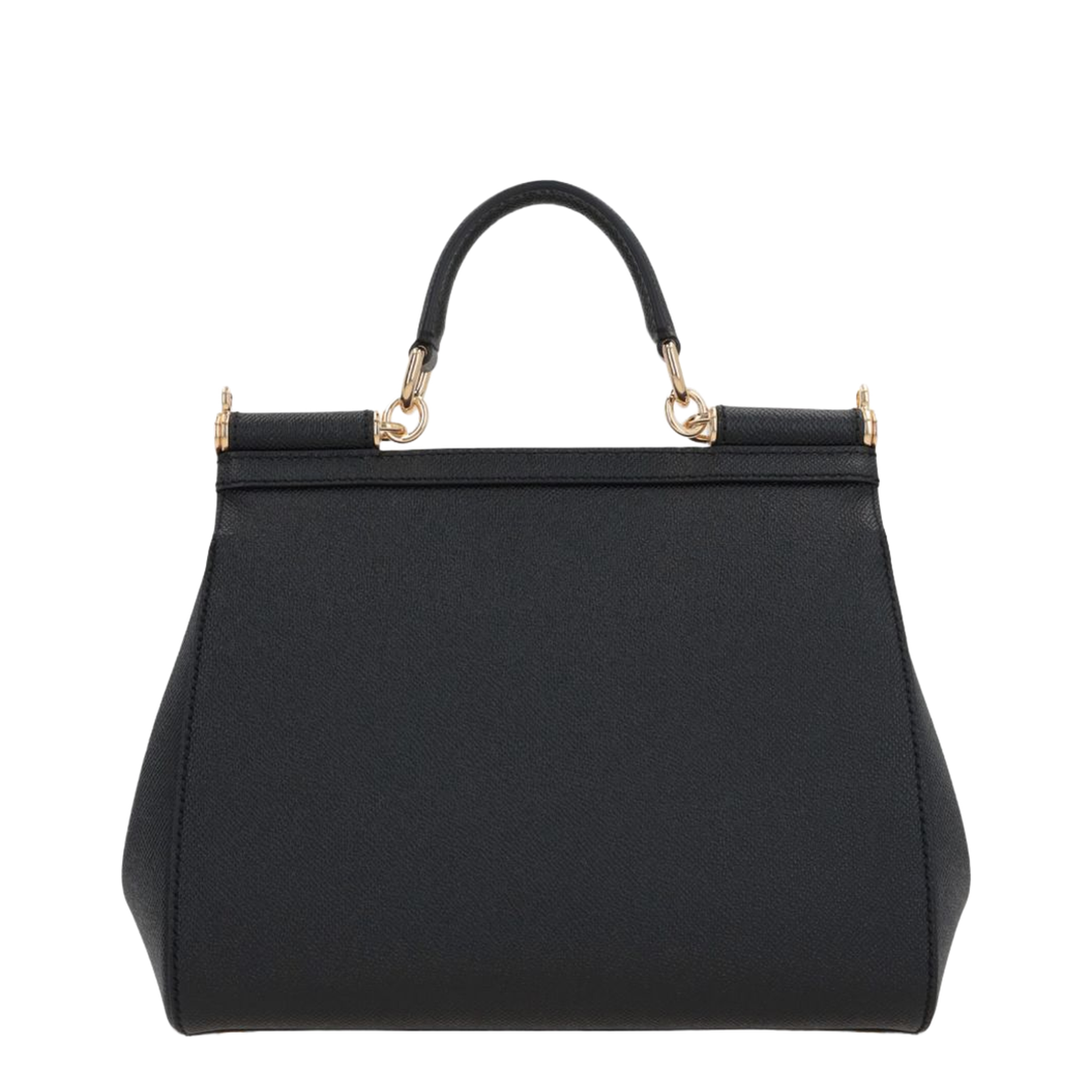 Large Sicily Handbag in Black - Image 4