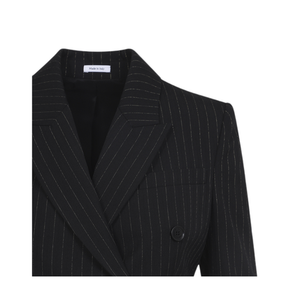 Pinstripe Lurex Jacket - Image 5