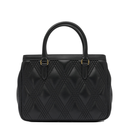 Black Leather Shoulder Bag - Image 3