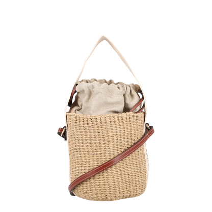 Small Woody Basket in Natural Fibers - Image 4