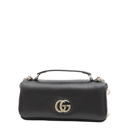 Go Small Leather Shoulder Bag - Black - Image 1