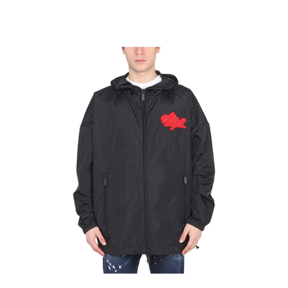 Jacket with Logo Patch - Image 1