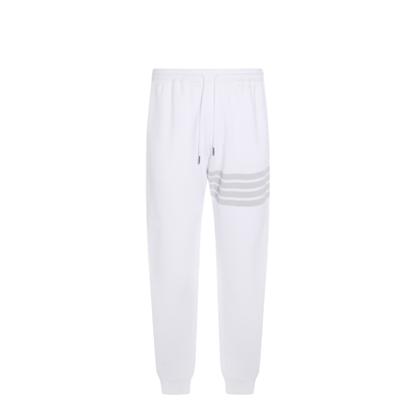 Sweatpants With Overdyed 4 Bar In Solid Loopback - Image 1