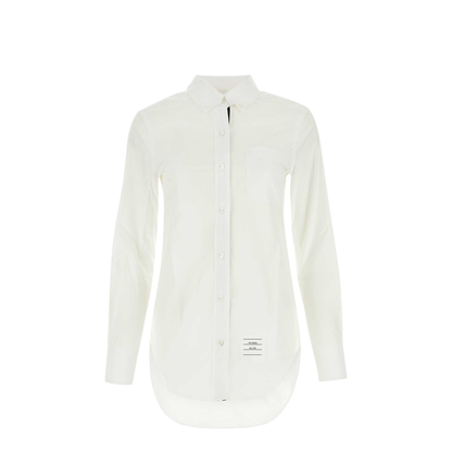 Button-down shirt in white - Image 1