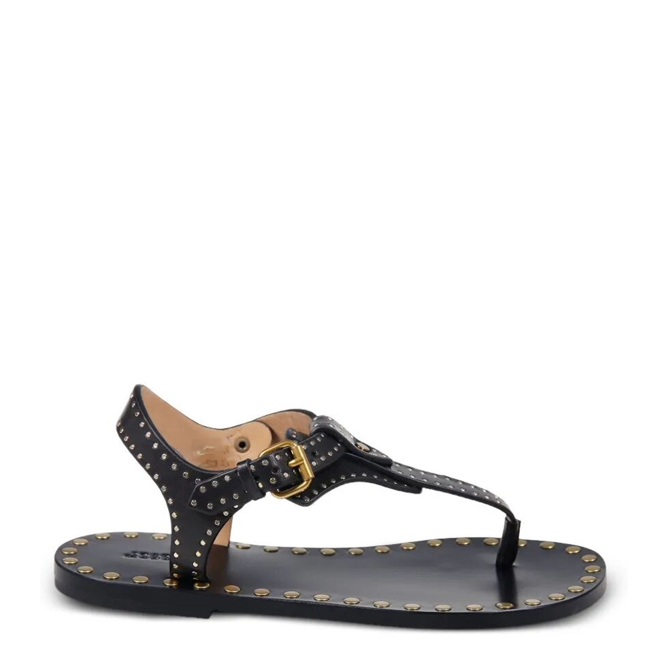 Joonya Studded Flat Sandals - Image 1