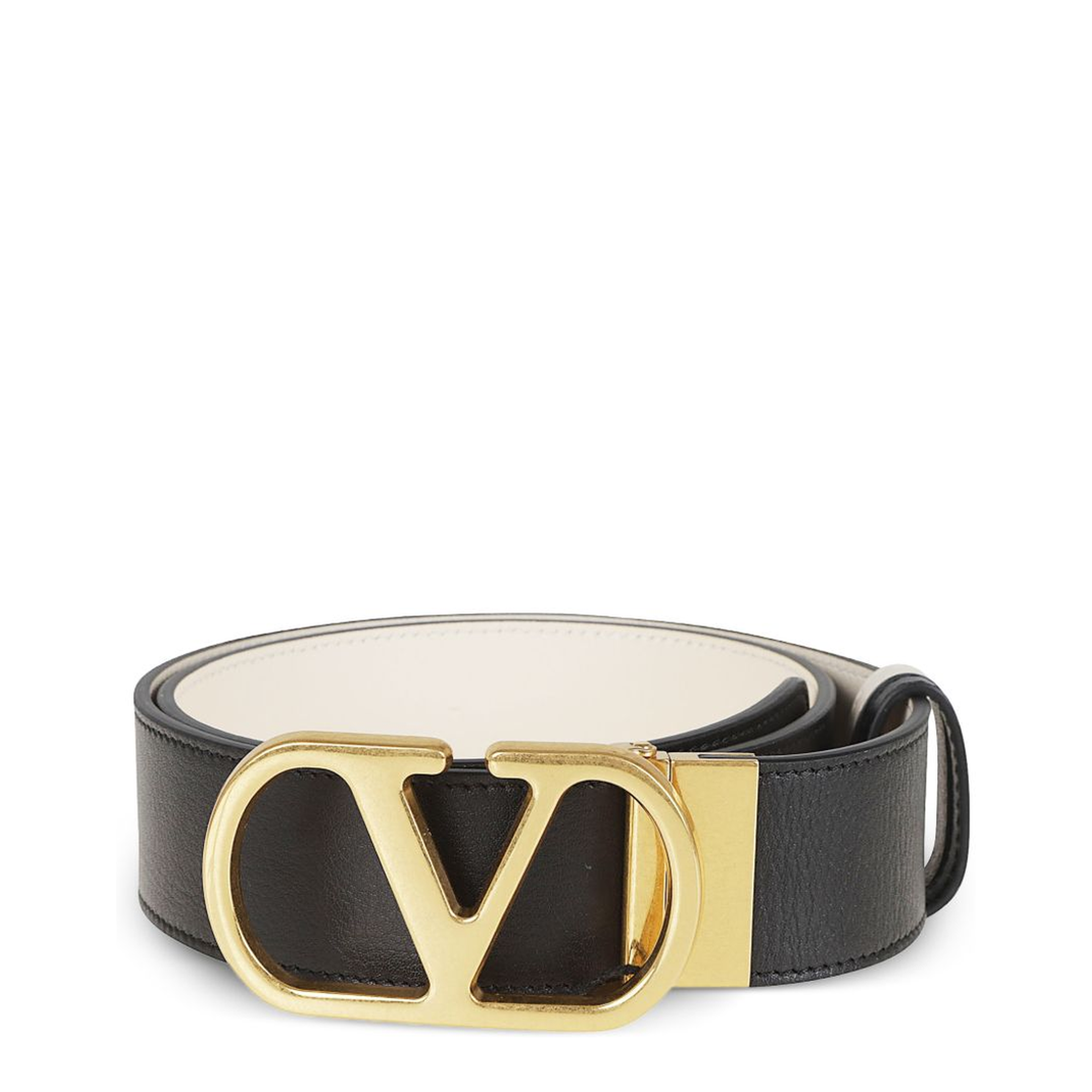 Vlogo Signature Leather Belt - Image 1