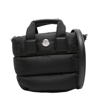 Caradoc Micro Quilted Nylon Tote - Black - Image 1