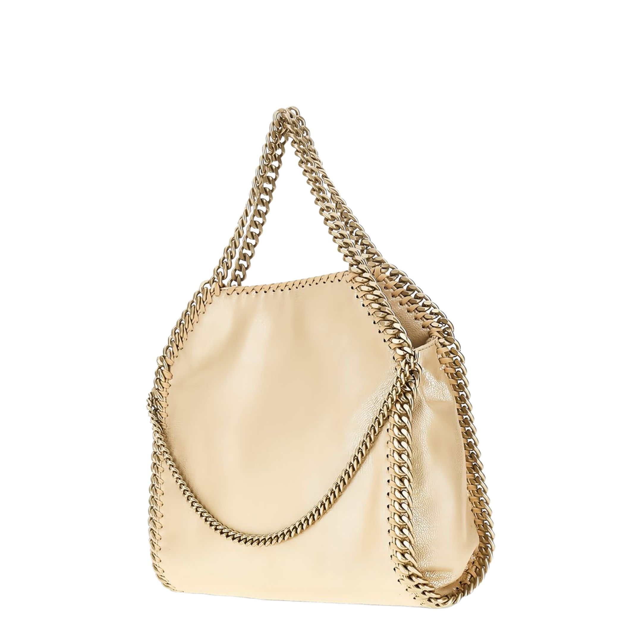 Falabella Mini Tote Vegan Leather - Gold - Image 2