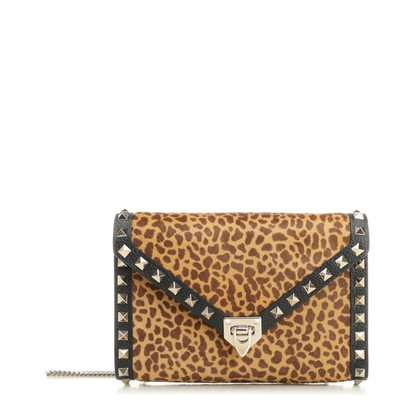 Rockstud Mini Pony Skin Shoulder Bag - Image 1