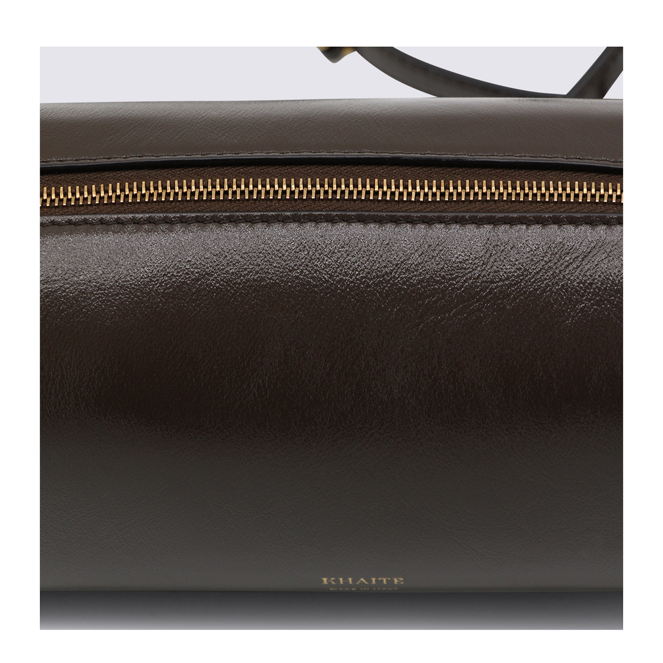 Kye Mini Calfskin Crossbody - Dark Brown - Image 8