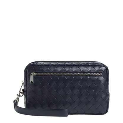 Intrecciato With Wristlet Leather Pouch Nocturnal - Image 1