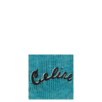 Hobo Bag Raffia Blue - Image 5