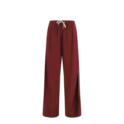 Cotton and Silk Track Pants - Image 1