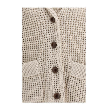 Cotton Feather Cardigan - Image 3