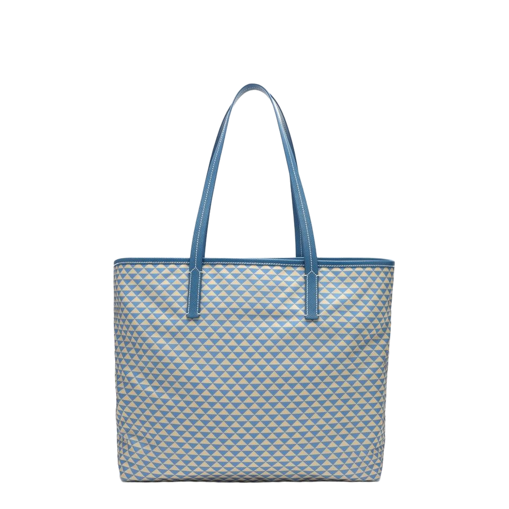 Light Blue Bag in Printed Re-Nylon - Image 2