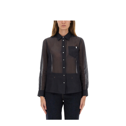 Striped Cotton Shirt - Image 1